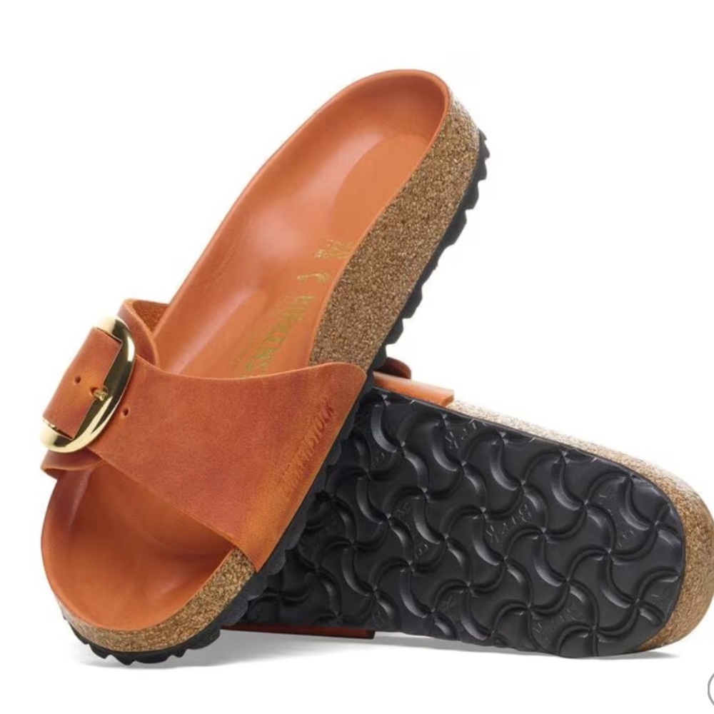 Birkenstock Madrid Big Buckle Oiled Leather